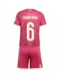 Real Madrid Eduardo Camavinga #6 Replika Tredje Kläder Barn 2026-27 Kortärmad (+ byxor) Real Madrid Eduardo Camavinga #6 Replika Tredje Kläder Barn 2026-27 Kortärmad (+ byxor)